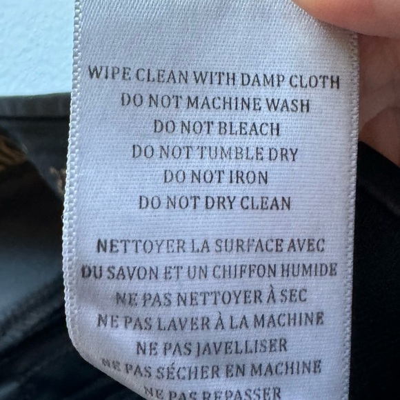 Blank NYC Women's Faux Leather Pull On Legging - Picture 7 of 8